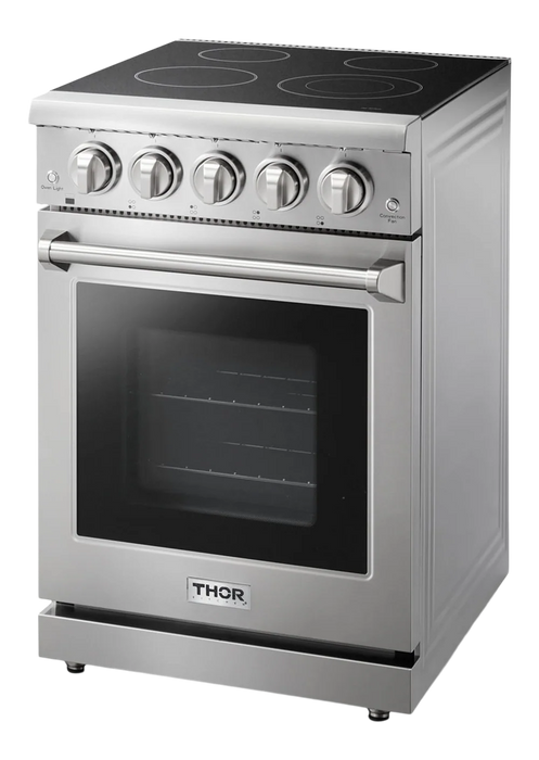 Thor Kitchen 24-Inch 3.73 cu. ft. Oven Electric Range in Stainless Steel (HRE2401)