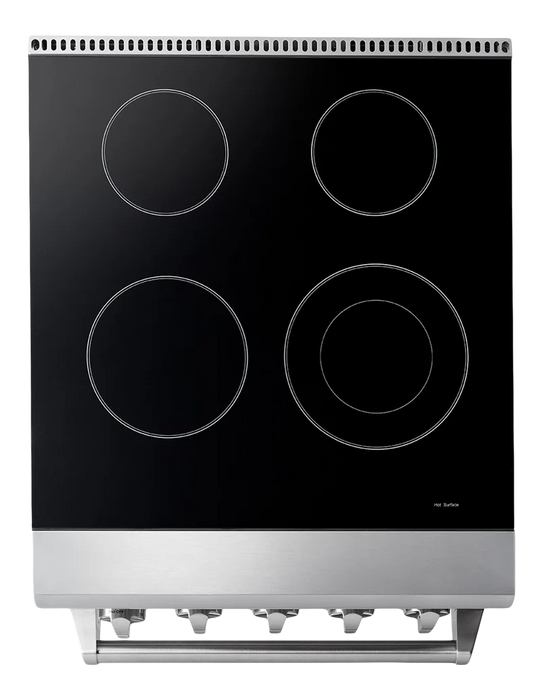 Thor Kitchen 24-Inch 3.73 cu. ft. Oven Electric Range in Stainless Steel (HRE2401)
