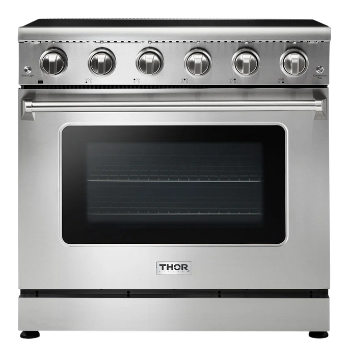 Thor Kitchen 36 in. Professional Electric Range in Stainless Steel - HRE3601