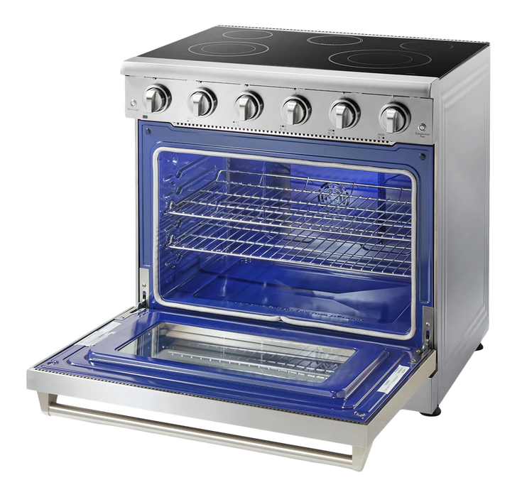 Thor Kitchen 36 in. Professional Electric Range in Stainless Steel - HRE3601