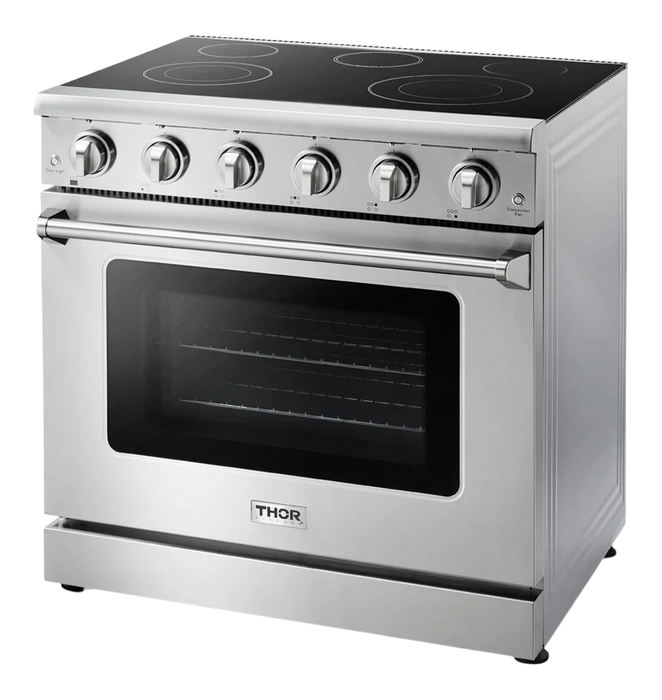 Thor Kitchen 36 in. Professional Electric Range in Stainless Steel - HRE3601