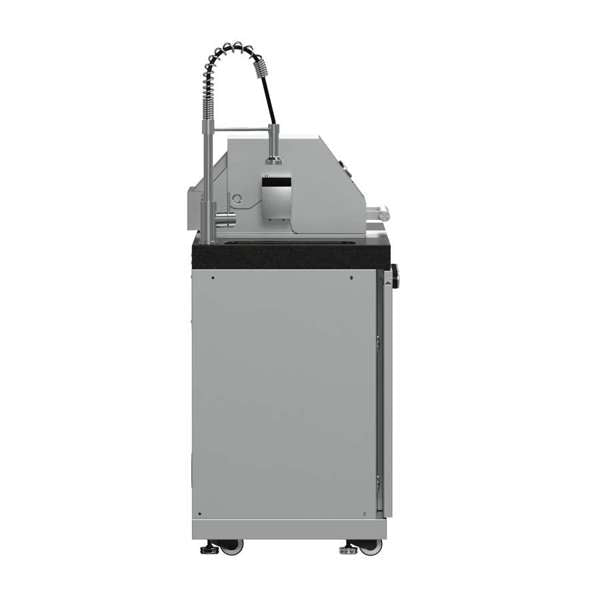 Bulnes Outdoor Kitchen 30" 60,000 BTU Stainless Steel BBQ with Black Granite Countertops