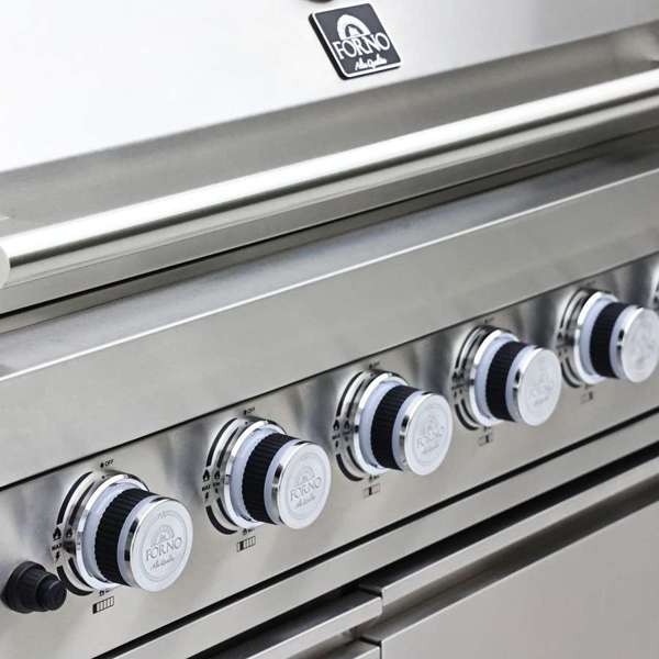 Bulnes Outdoor Kitchen 40" 84,000 BTU Stainless Steel BBQ with Black Granite Countertops