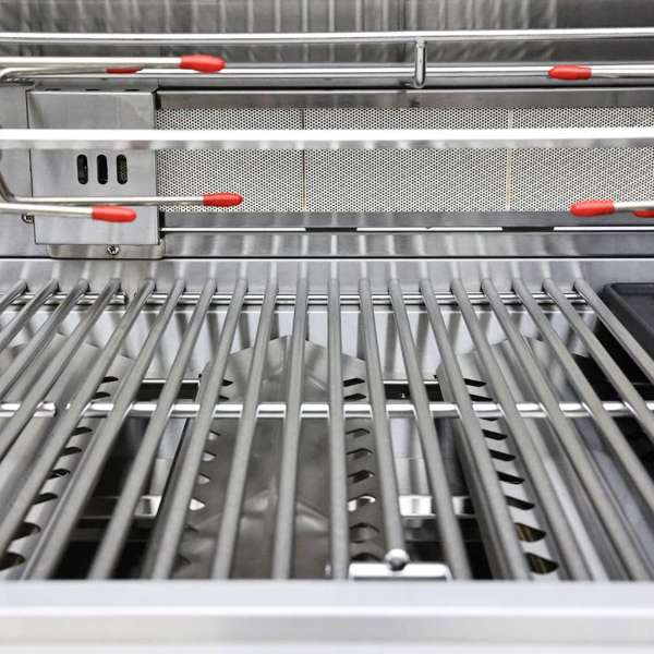 Bulnes Outdoor Kitchen 40" 84,000 BTU Stainless Steel BBQ with Black Granite Countertops
