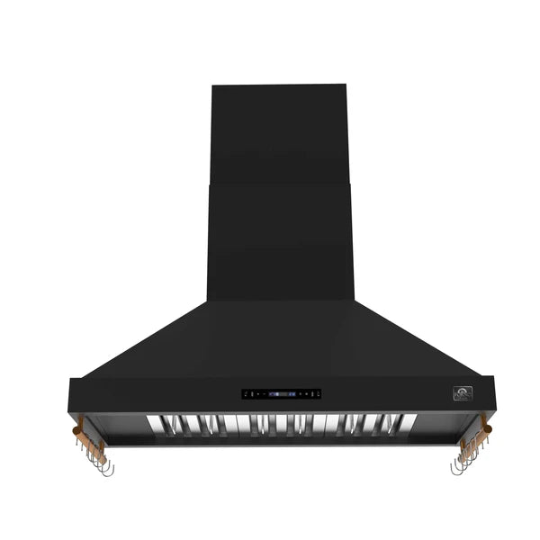 Forno Venezia 30 Inch Wall-Mounted Range Hood with Touch Controls and Baffle Filters