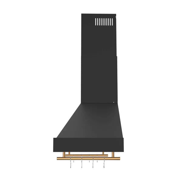 Forno Venezia 36 Inch Wall-Mounted Range Hood with Touch Controls and Baffle Filters
