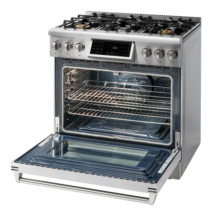 Thor Kitchen 36 Inch Tilt Panel Professional Gas Range – TRG3601