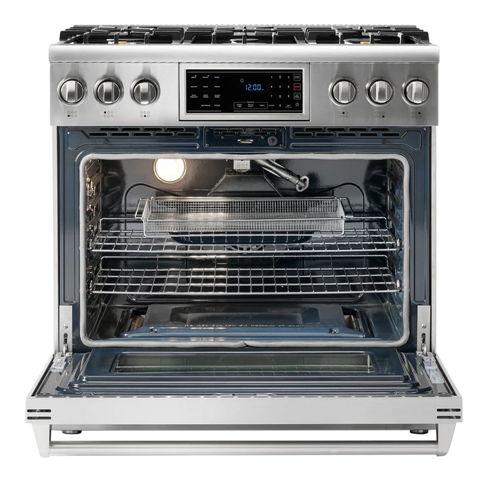 Thor Kitchen 36 Inch Tilt Panel Professional Gas Range – TRG3601
