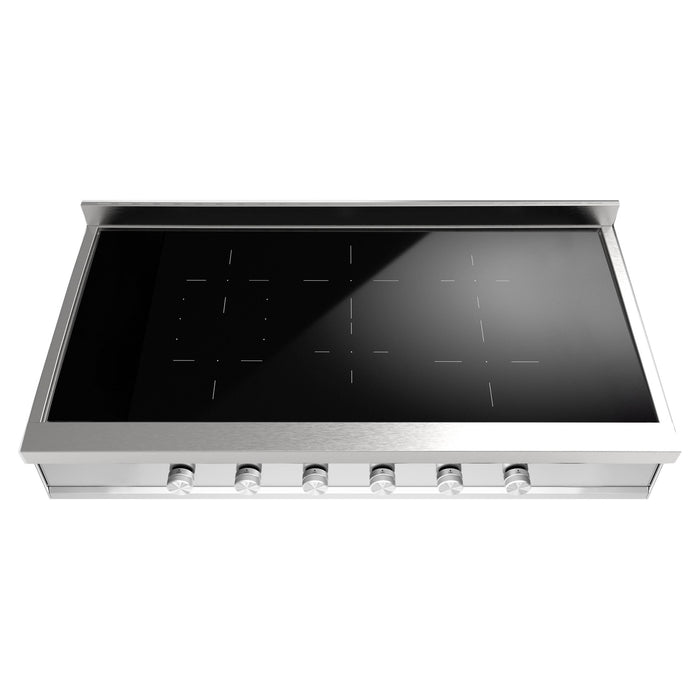 ILVE UHCPI486 Professional Plus II 48 inch Built-In Induction Rangetop, in Stainless Steel