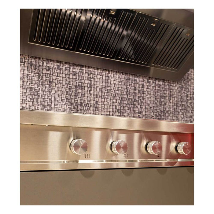 ILVE UHCPI486 Professional Plus II 48 inch Built-In Induction Rangetop, in Stainless Steel