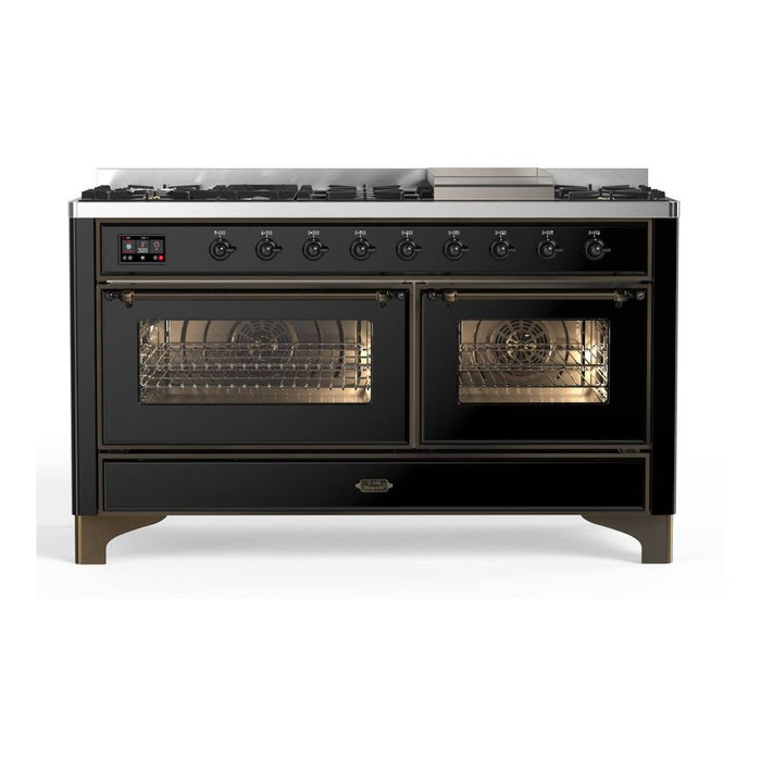 ILVE Majestic 60 Inch Dual Fuel Range UM15FD