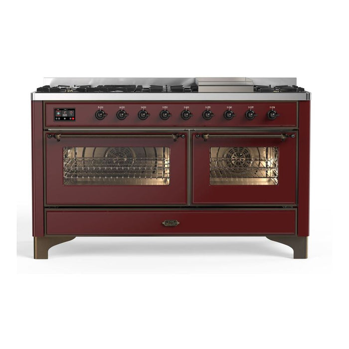 ILVE Majestic 60 Inch Dual Fuel Range UM15FD