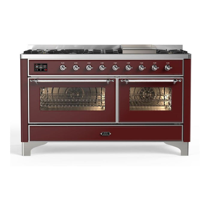 ILVE Majestic 60 Inch Dual Fuel Range UM15FD