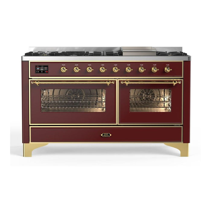 ILVE Majestic 60 Inch Dual Fuel Range UM15FD