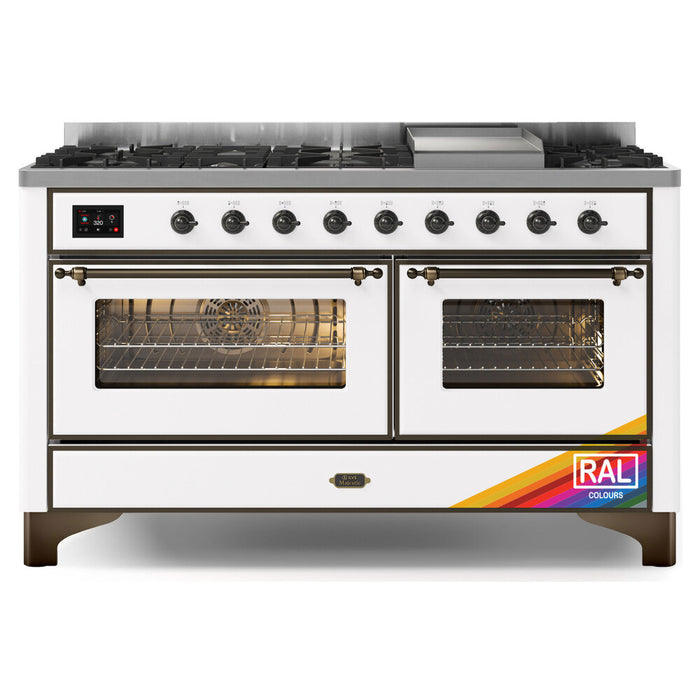 ILVE Majestic 60 Inch Dual Fuel Range UM15FD
