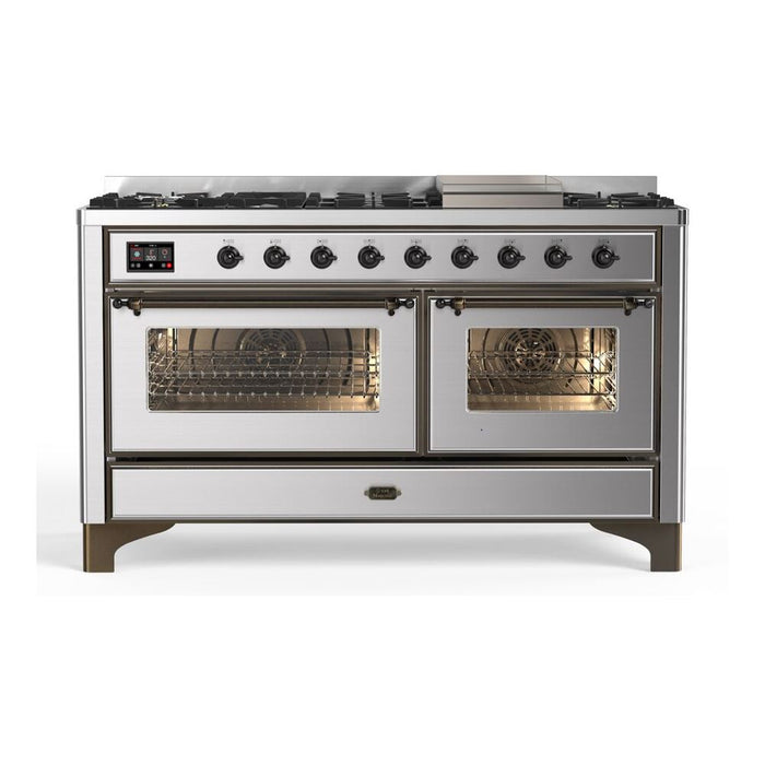 ILVE Majestic 60 Inch Dual Fuel Range UM15FD