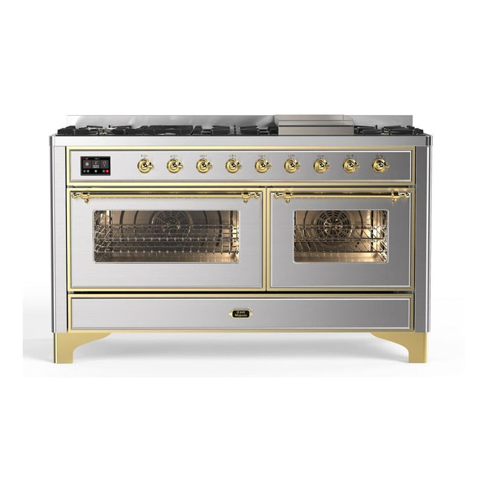 ILVE Majestic 60 Inch Dual Fuel Range UM15FD