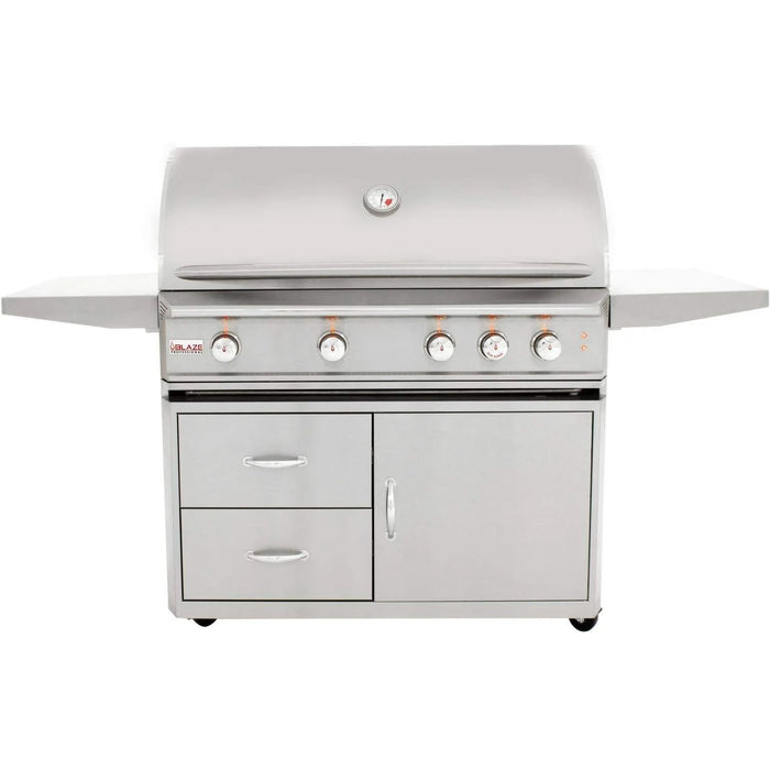 Blaze Professional LUX 44-Inch 4-Burner Freestanding Gas Grill (BLZ-4PRO-LP/NG + CART)