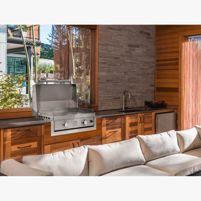 Le Griddle Ranch Hand 2-Burner Built-In/Tabletop Gas Griddle - GFE75