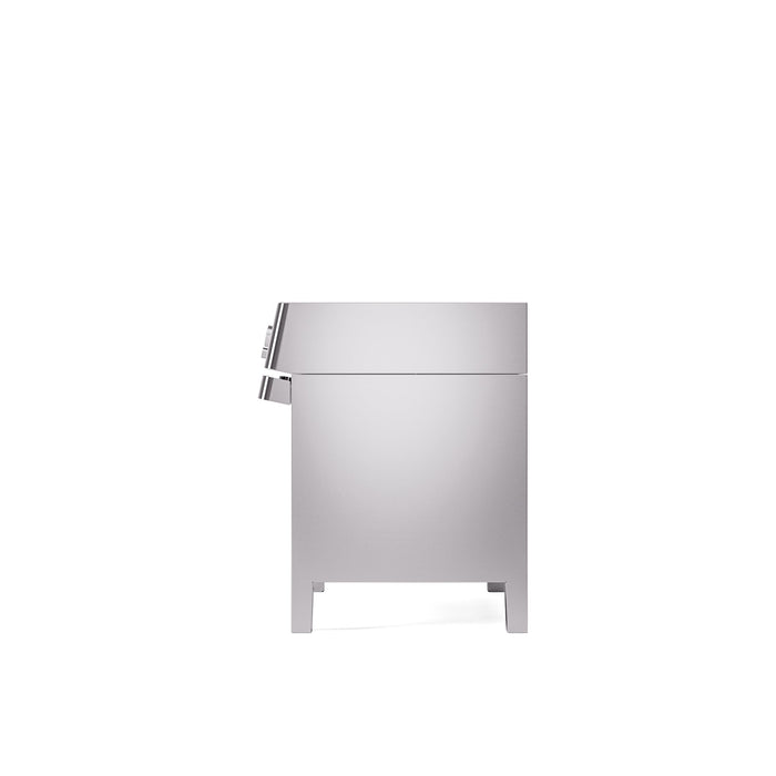 ILVE 36"Panoramagic Series Freestanding Electric Double Oven Range with 5 Elements, Triple Glass Cool Door, Convection Oven, TFT - UPMI09S3