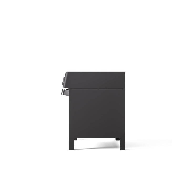 ILVE 36"Panoramagic Series Freestanding Electric Double Oven Range with 5 Elements, Triple Glass Cool Door, Convection Oven, TFT - UPMI09S3