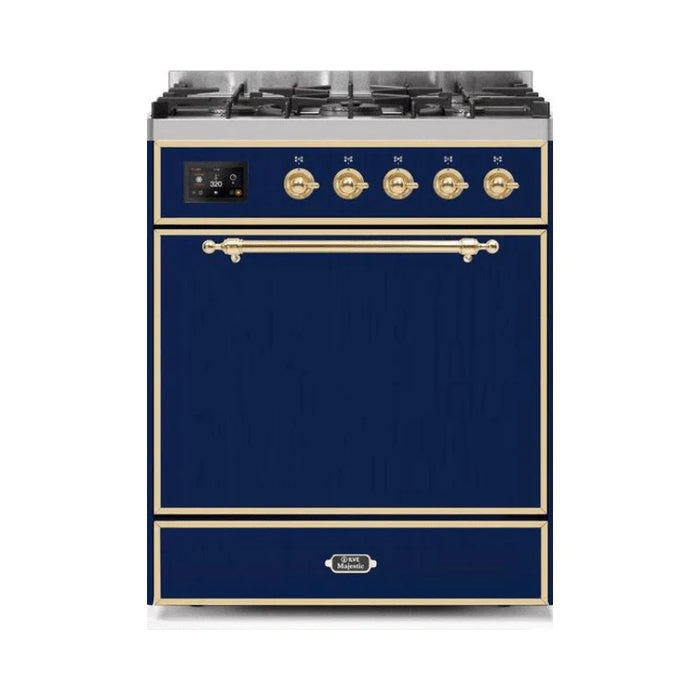 ILVE - Majestic II Series - 30 Inch Dual Fuel Freestanding Range Gas/Propane (UM30DQNE3)