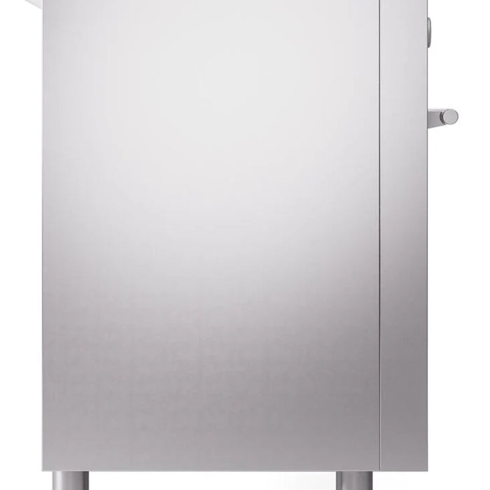 ILVE Professional Plus II 60 Inch Dual Fuel Freestanding Range in Stainless Steel with Trim - UP60FSWMP