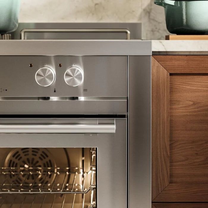ILVE Professional Plus II 60 Inch Dual Fuel Freestanding Range in Stainless Steel with Trim - UP60FSWMP