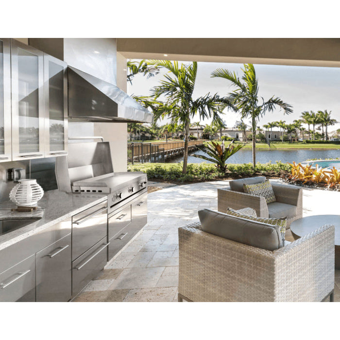 Le Griddle Big Texan 3-Burner 41-Inch Built-In Gas Griddle - GFE105