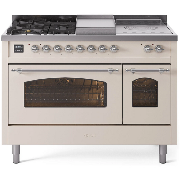 ILVE 60" Nostalgie II Double Oven Dual Fuel Range