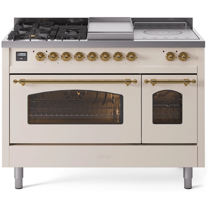 ILVE 60" Nostalgie II Double Oven Dual Fuel Range
