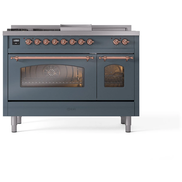 ILVE 60" Nostalgie II Double Oven Dual Fuel Range