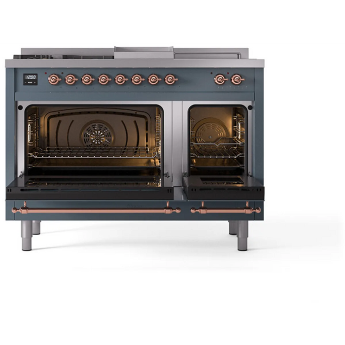 ILVE 60" Nostalgie II Double Oven Dual Fuel Range