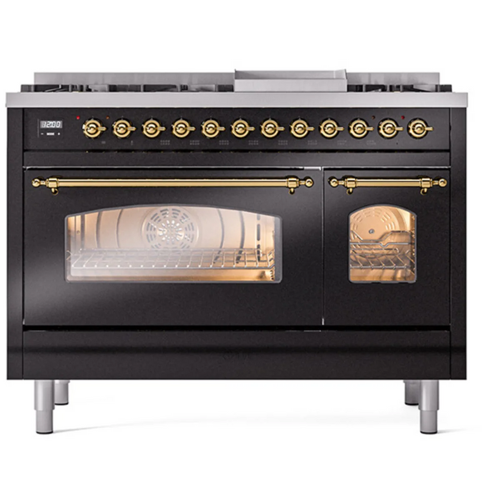 ILVE 60" Nostalgie II Double Oven Dual Fuel Range