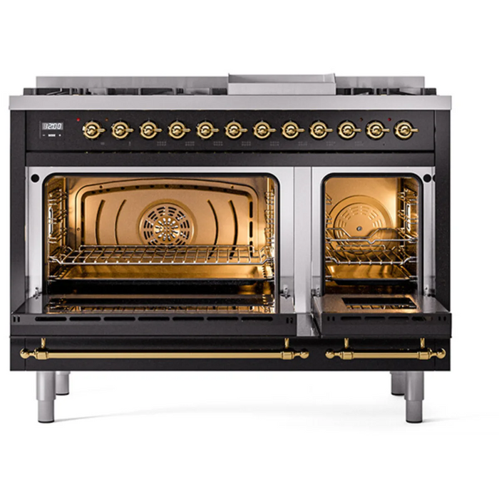 ILVE 60" Nostalgie II Double Oven Dual Fuel Range