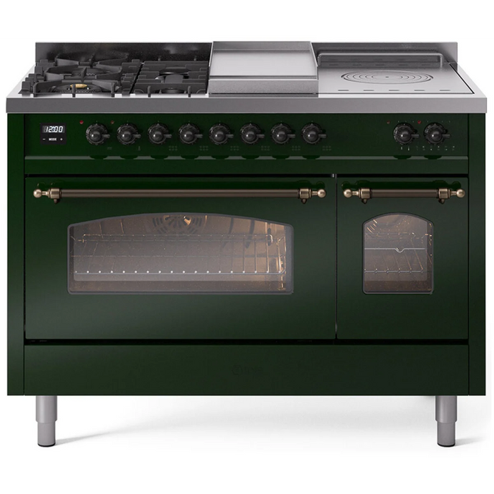 ILVE 60" Nostalgie II Double Oven Dual Fuel Range