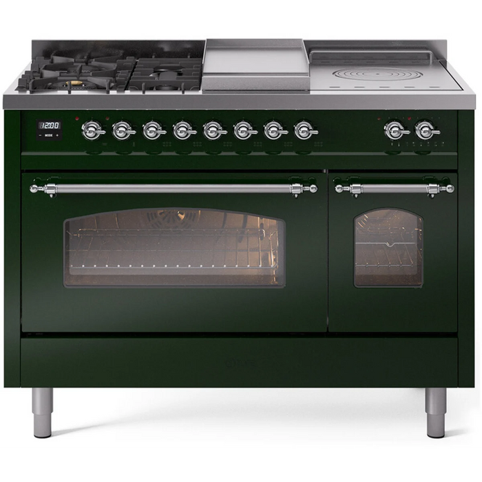 ILVE 60" Nostalgie II Double Oven Dual Fuel Range