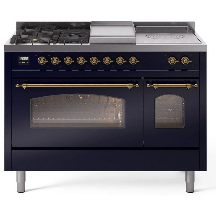 ILVE 60" Nostalgie II Double Oven Dual Fuel Range