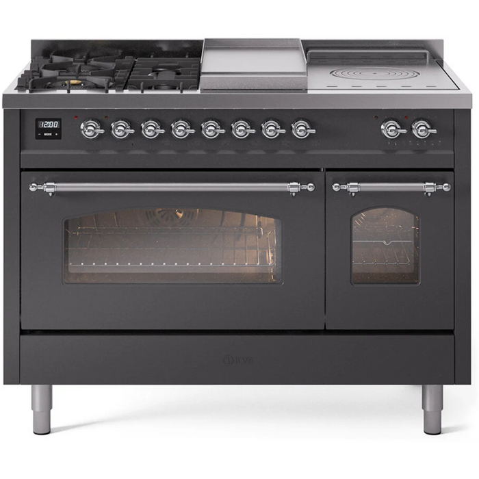 ILVE 60" Nostalgie II Double Oven Dual Fuel Range