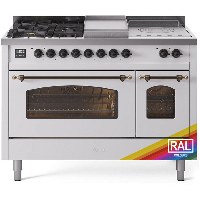 ILVE 60" Nostalgie II Double Oven Dual Fuel Range
