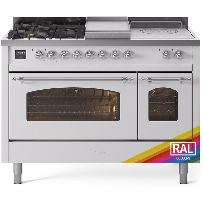 ILVE 60" Nostalgie II Double Oven Dual Fuel Range