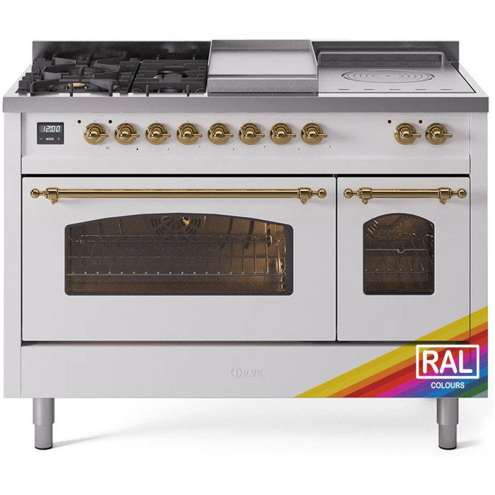 ILVE 60" Nostalgie II Double Oven Dual Fuel Range