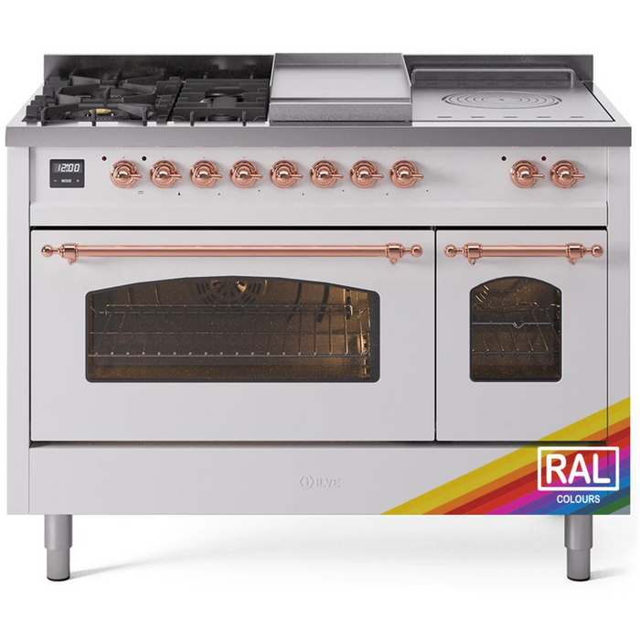 ILVE 60" Nostalgie II Double Oven Dual Fuel Range