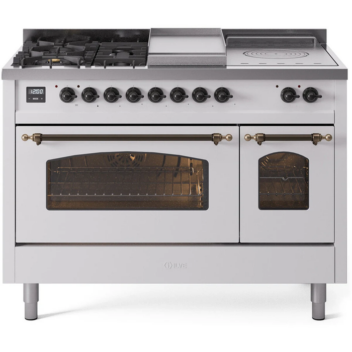 ILVE 60" Nostalgie II Double Oven Dual Fuel Range
