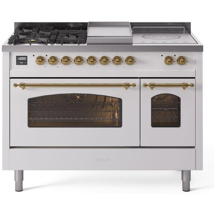 ILVE 60" Nostalgie II Double Oven Dual Fuel Range