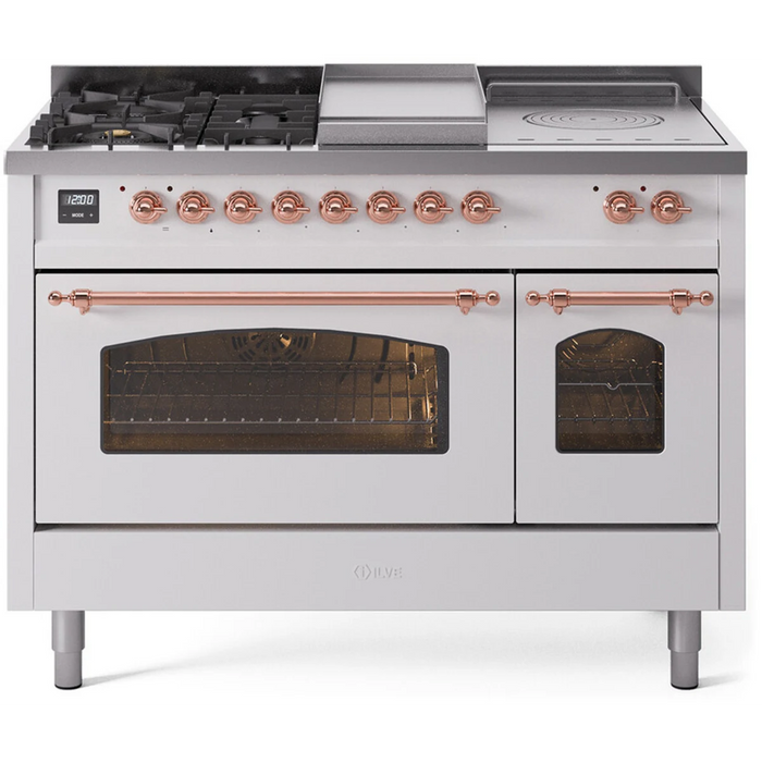 ILVE 60" Nostalgie II Double Oven Dual Fuel Range