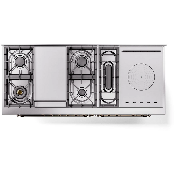 ILVE 60" Nostalgie II Double Oven Dual Fuel Range